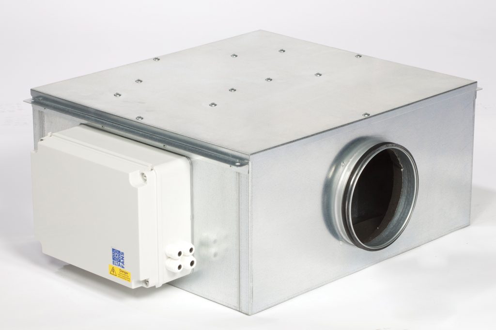 Elta Fans QuietflowDCV Single & Twin Fan Range Heating and