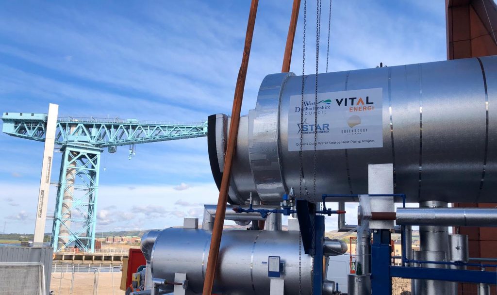 'UKfirst' industrialscale water source heat pump project opens in