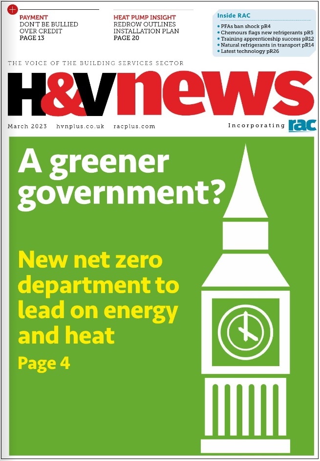 Read the digital edition of March's H&V news online now - Heating and Ventilation News - Vimarsana News