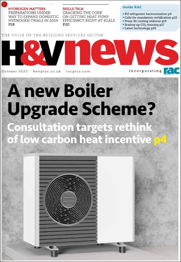 The digital edition of October's H&V News is now online - Heating and Ventilation News - Vimarsana News