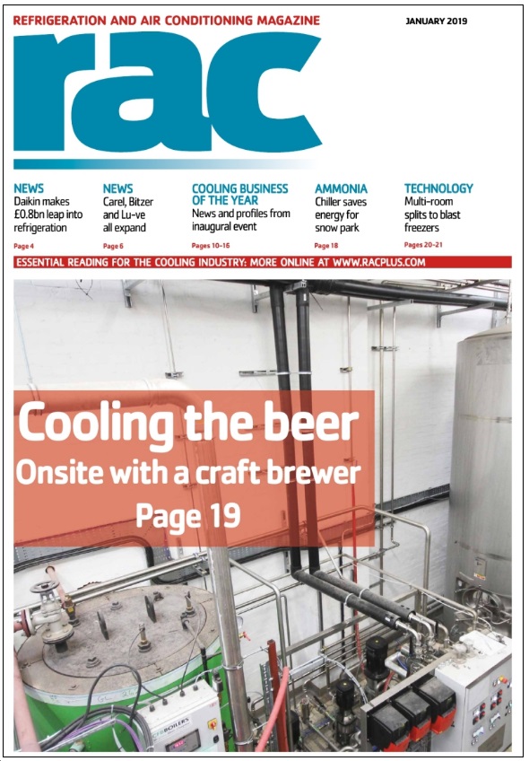 RAC Magazine January digital issue out now Refrigeration and Air