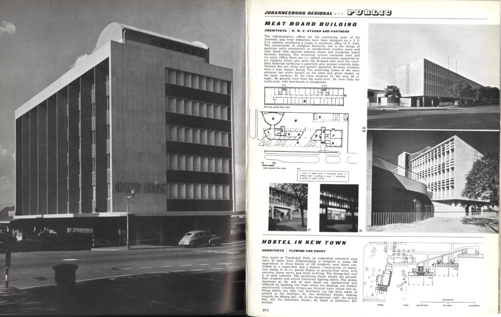 Johannesburg The Development Of A Contemporary Vernacular In The Transvaal Architectural Review