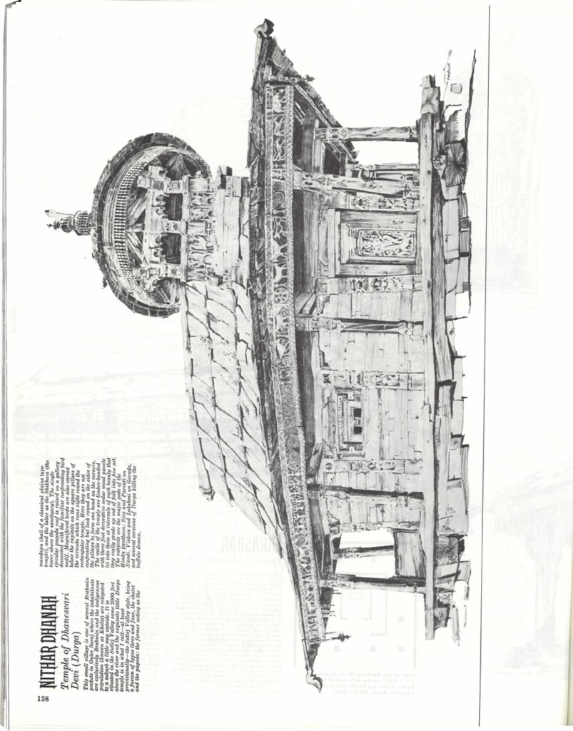 The Himalayan Temples Drawing Can Be More Effective Than The Camera In Recording Architectural Detail Architectural Review