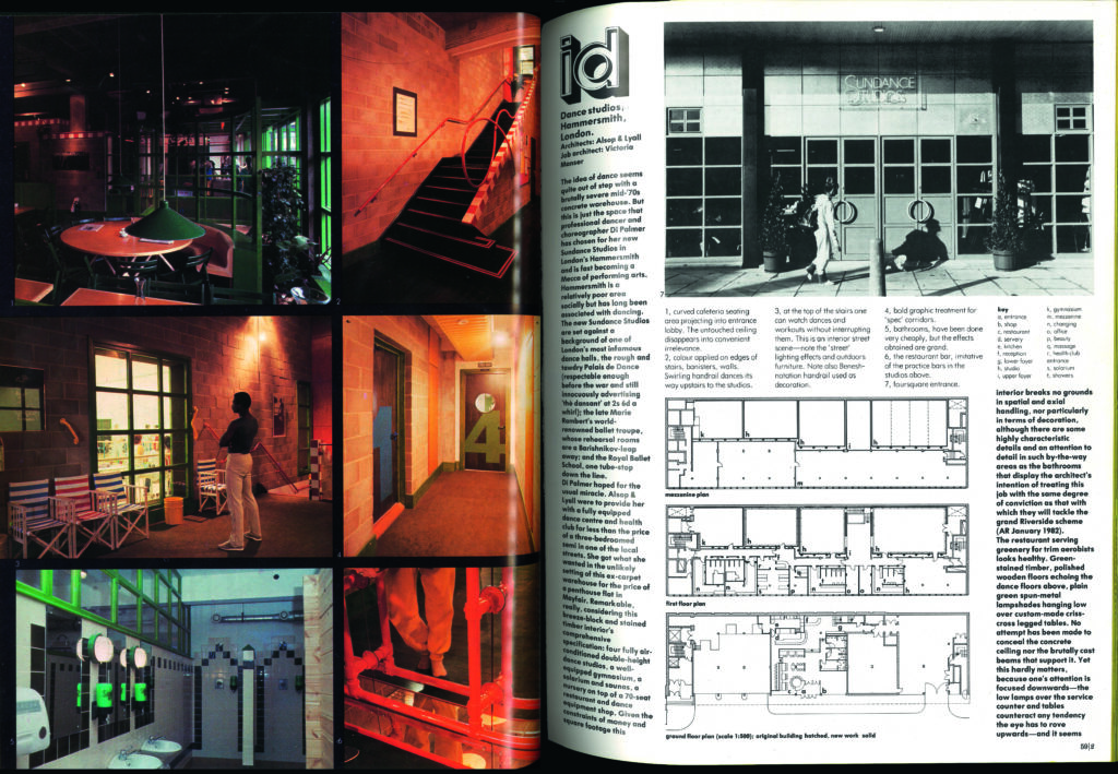 Sundance dance studios in Hammersmith, London by Alsop & Lyall