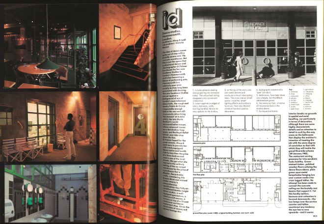 Sundance dance studios in Hammersmith, London by Alsop & Lyall