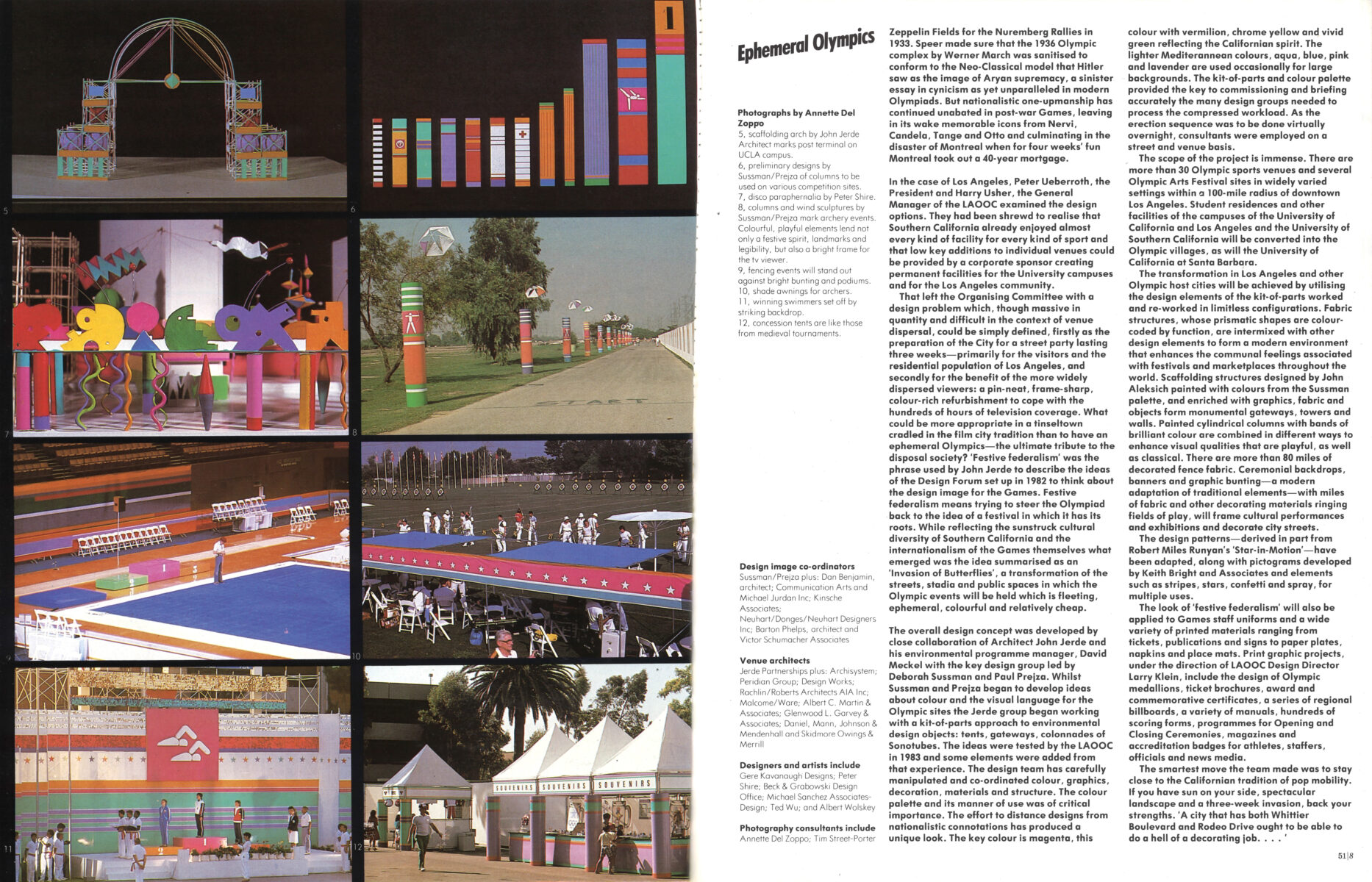 Ephemeral Olympics: the carnival spirit of LA 1984 - The