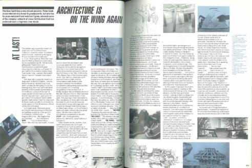 AR 1986 August - Peter Cook