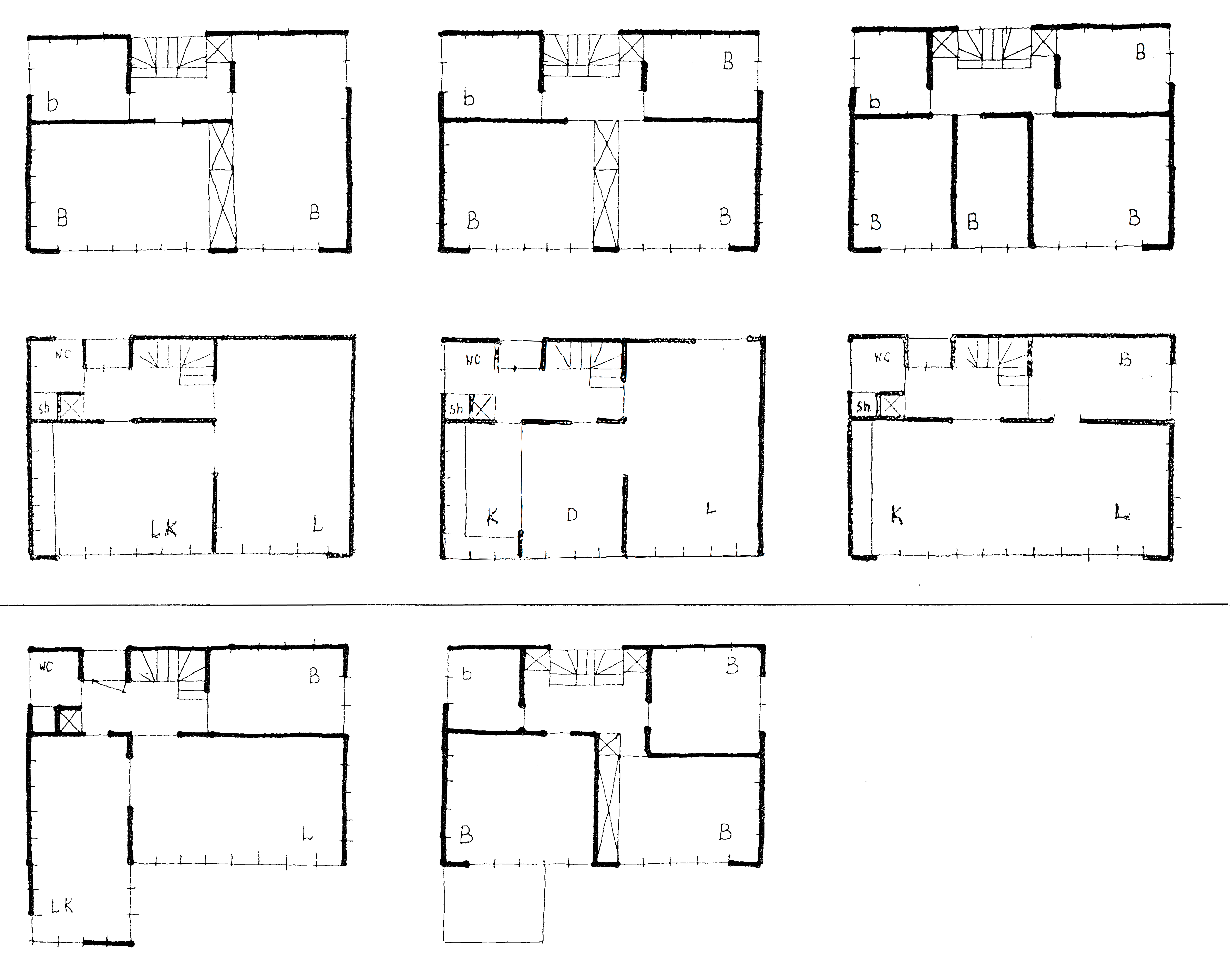 Walter's Way, selfbuild schemes, Lewisham, London by the Segal method