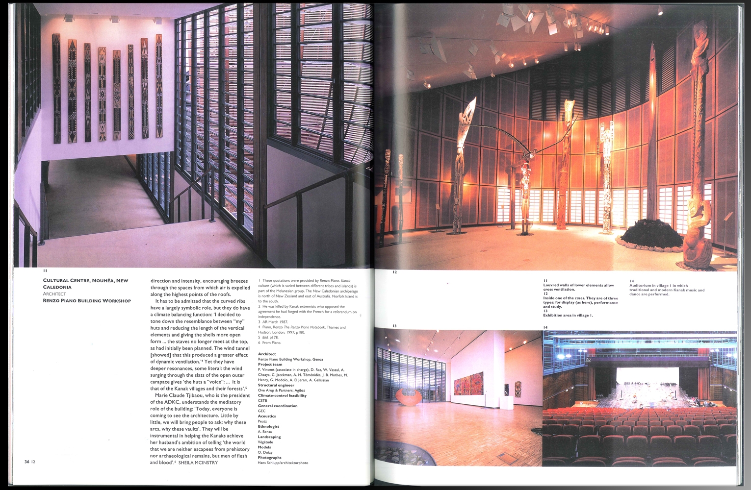 Sea and sky: Renzo Piano's Kanak cases - The Architectural Review
