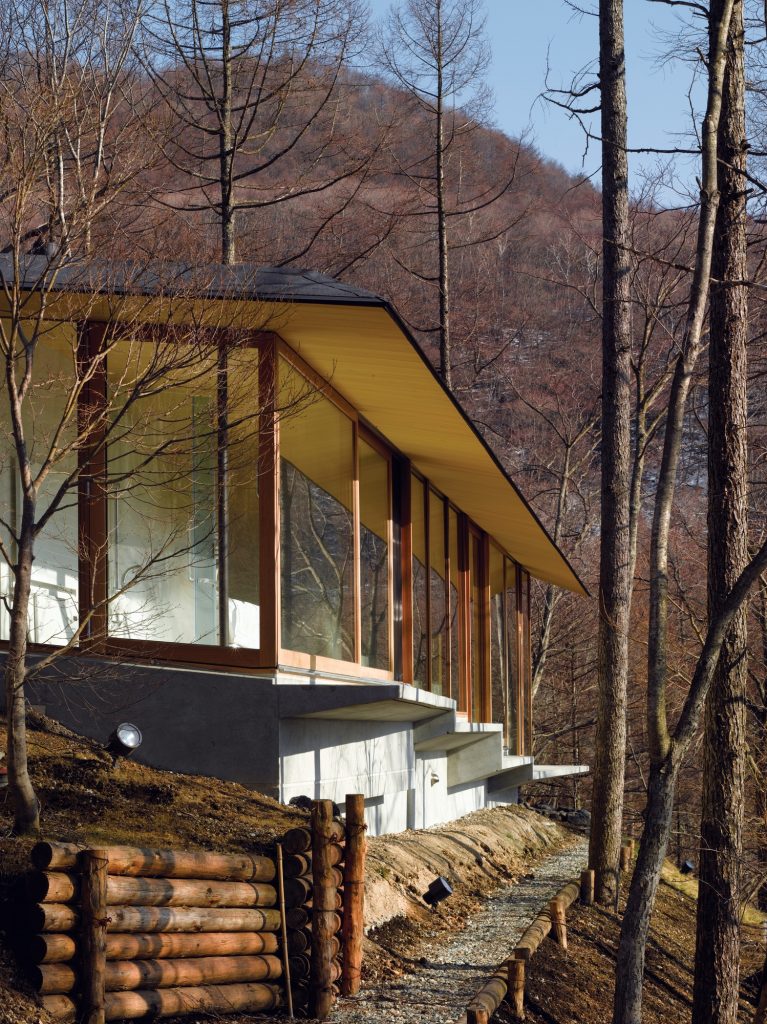 Crane House by Atelier BowWow, Karuiza, Nagano, Japan Architectural
