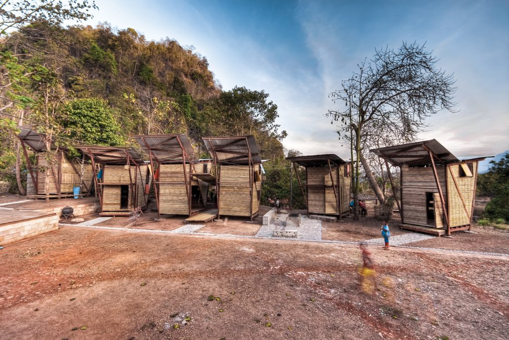 Soe Ker Tie Houses by Tyin Tegnestue, Noh Bo, Tak, Thailand The