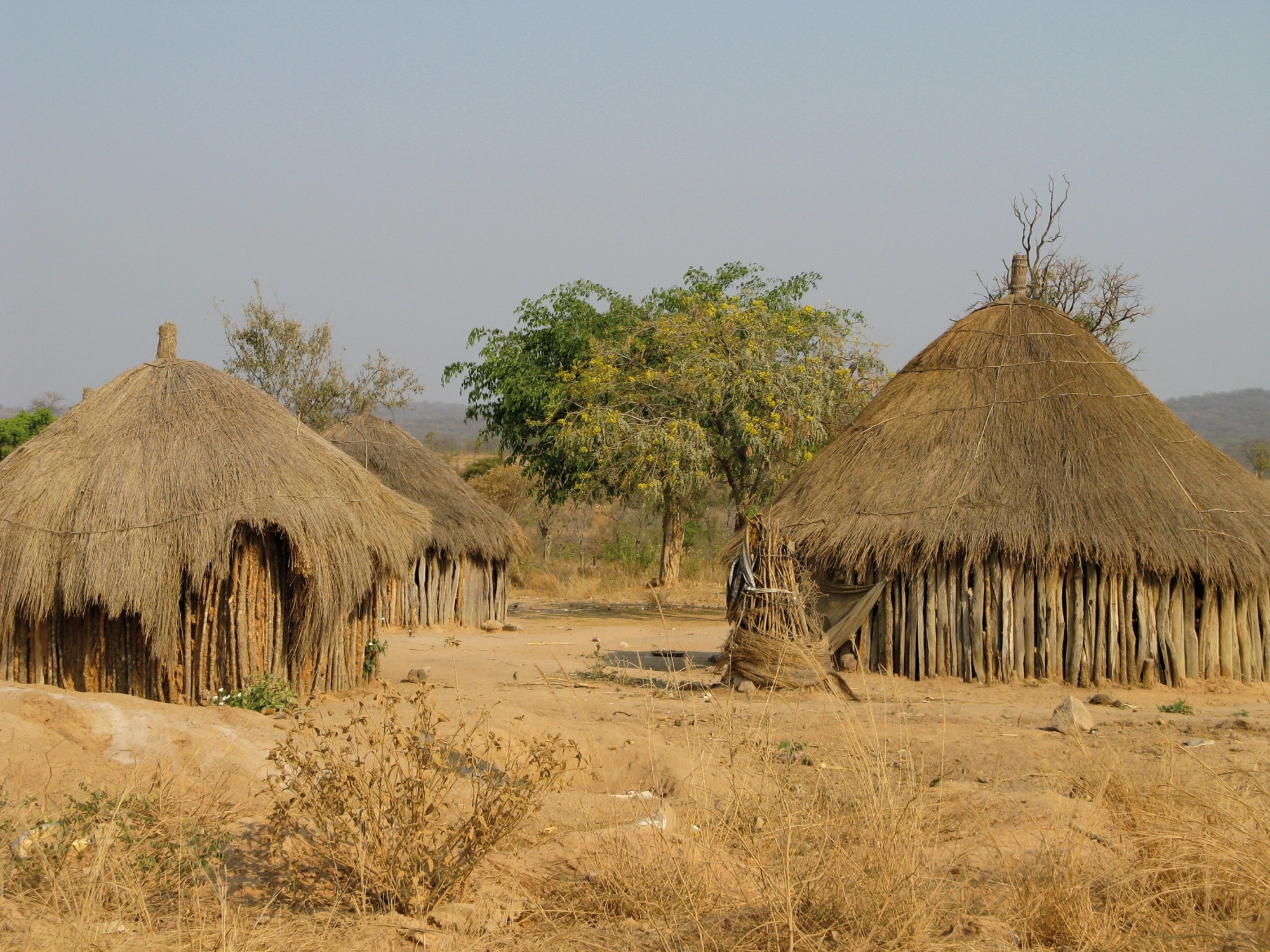 What Are African Houses Made Of