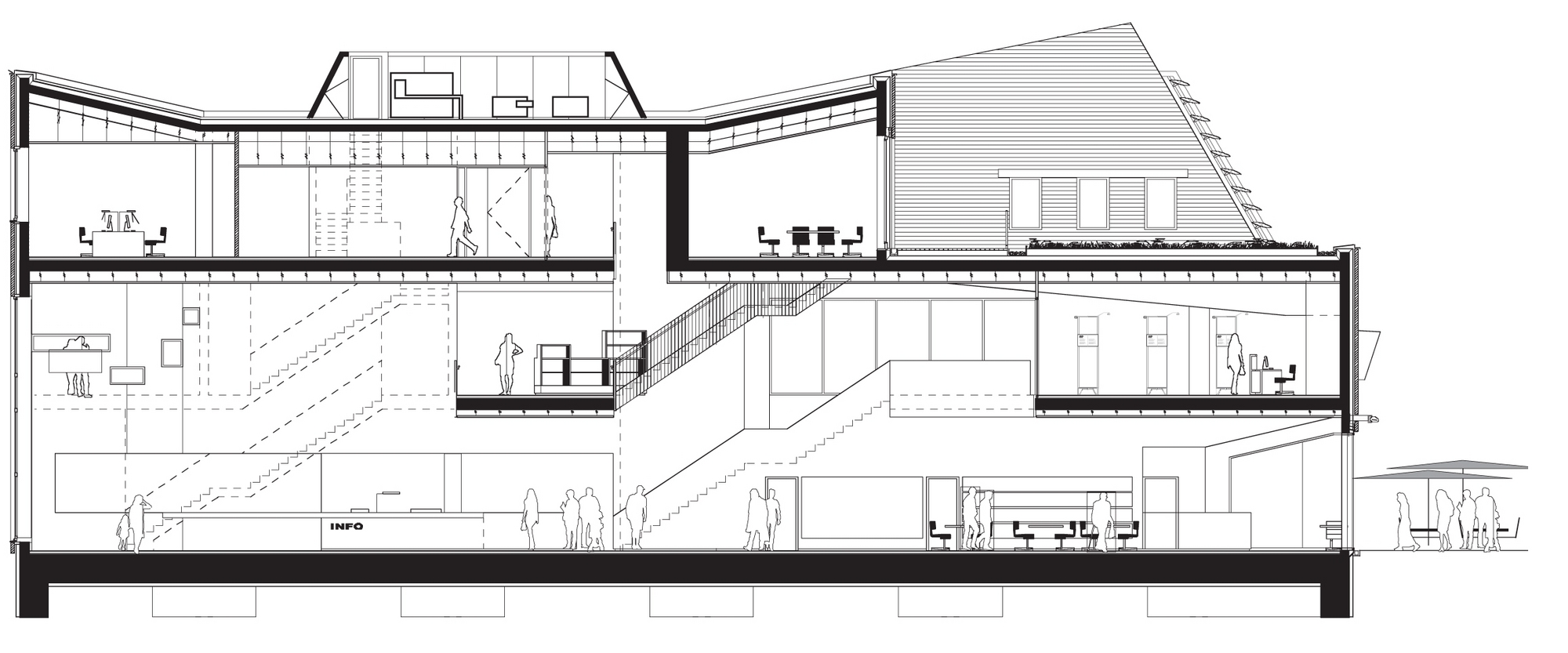 Helmond City Library by Bolles+Wilson, Helmond, The Netherlands