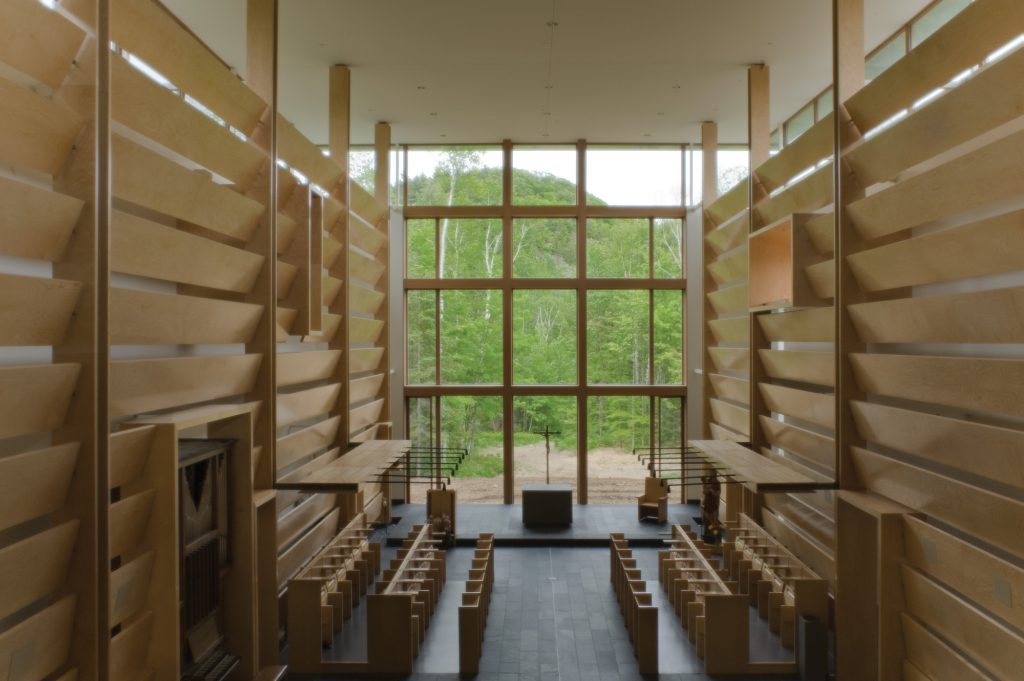 Val NotreDame Abbey by Atelier Pierre Thibault, SaintJeanDeMartha