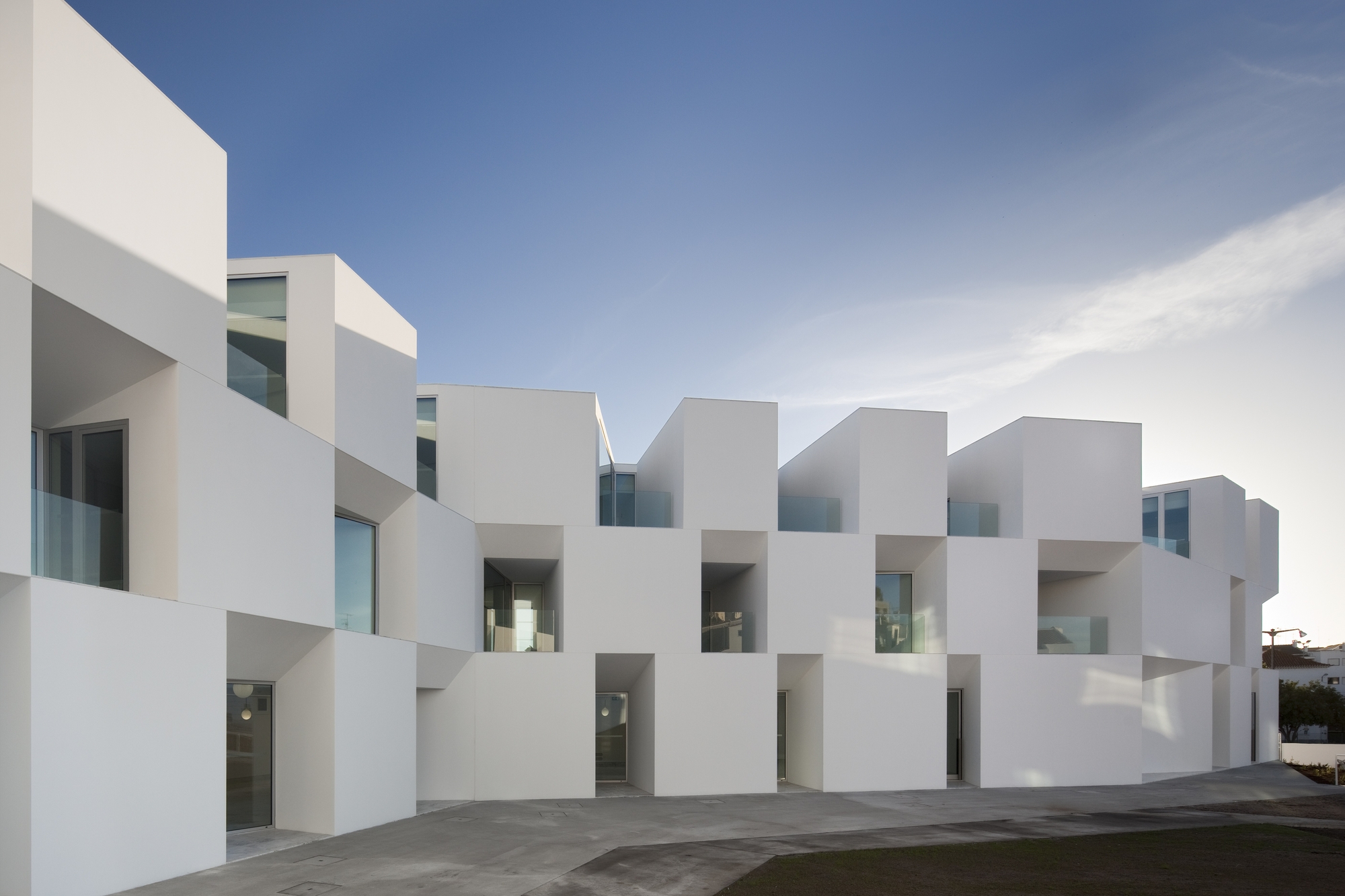 Housing for the Elderly by Aires Mateus, Alcácer do Sal, Portugal