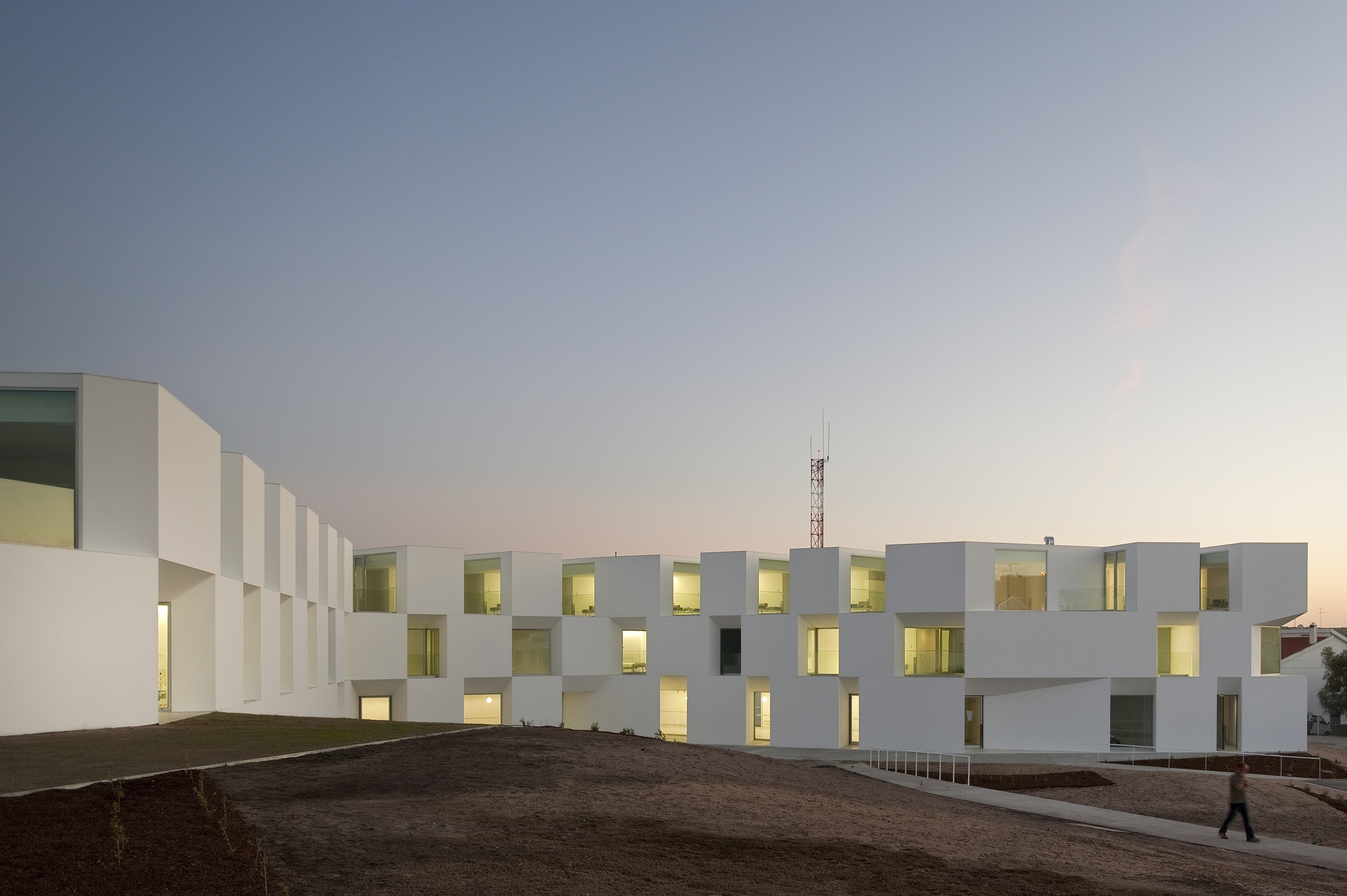 Housing for the Elderly by Aires Mateus, Alcácer do Sal, Portugal
