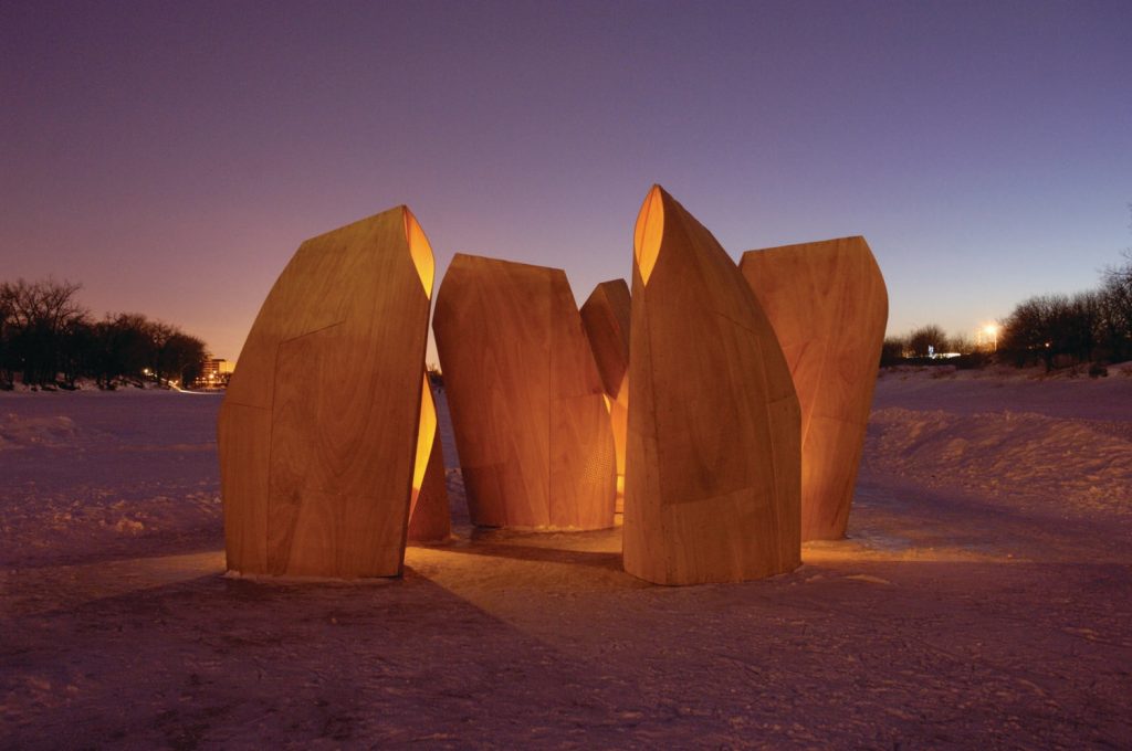 Warming huts in Winnipeg The Architectural Review