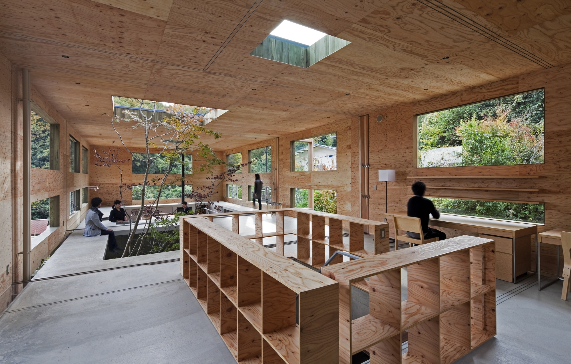 Nest House, Onomichi City, Japan by UID ARCHITECTS - The