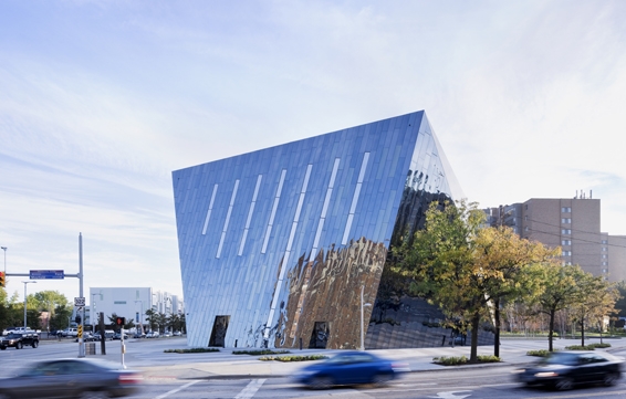 Blue Steel: MOCA by Farshid Moussavi in Cleveland, Ohio - The