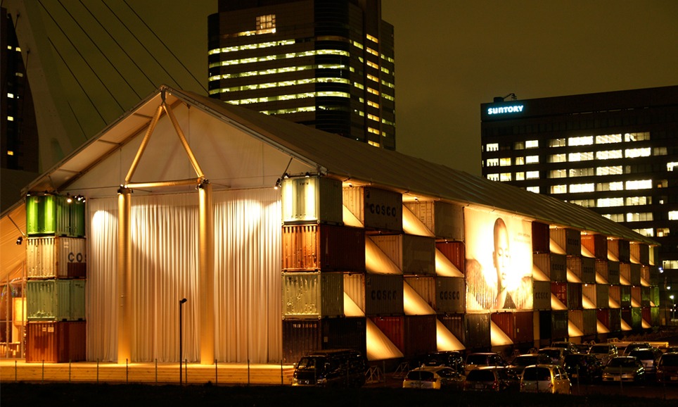 Container Art in Santa Monica by Shigeru Ban Architectural Review