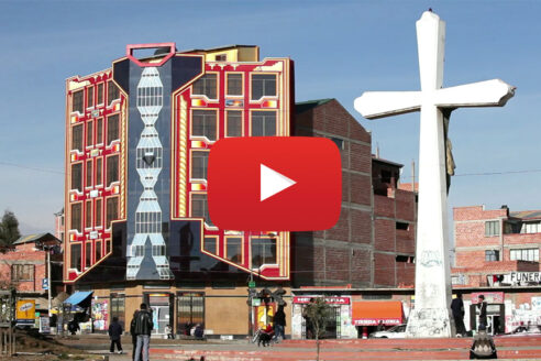 New Andean architecture in El Alto, Bolivia
