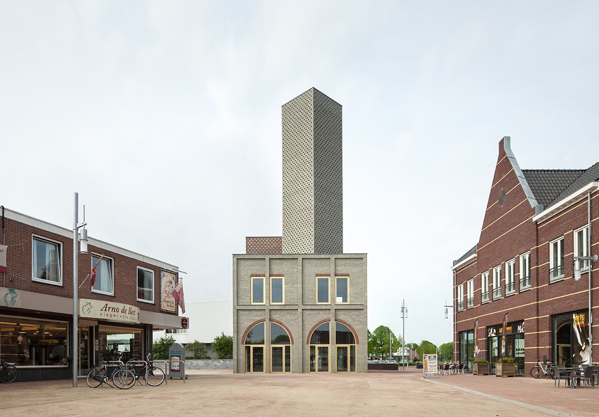 The Landmark Building in Nieuw-Bergen, the Netherlands by