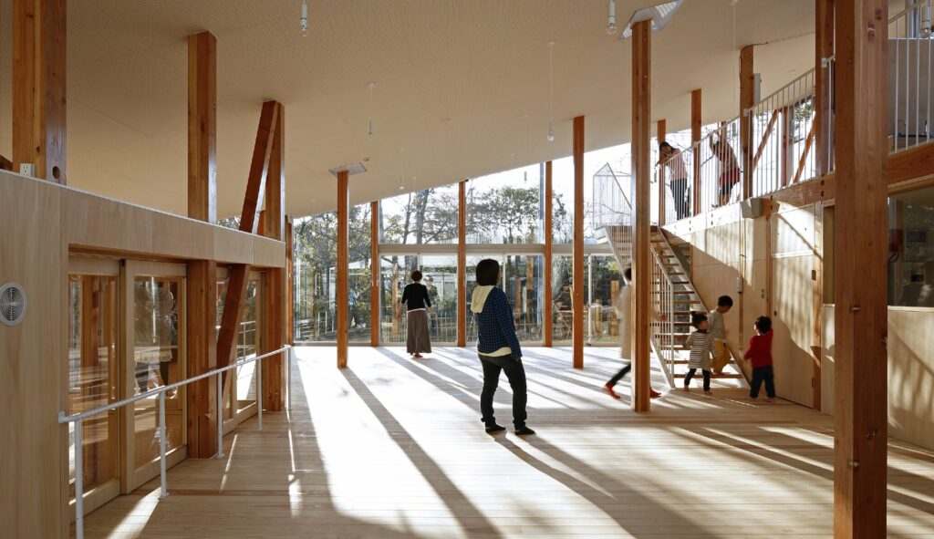 Fostering growth Hakusui Nursery by Yamazaki Kentaro Design