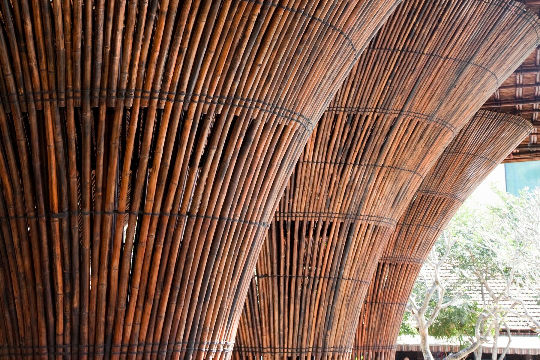 Bamboo modern: Indochine cafe by Vo Trong Nghia in Vietnam - The  Architectural Review