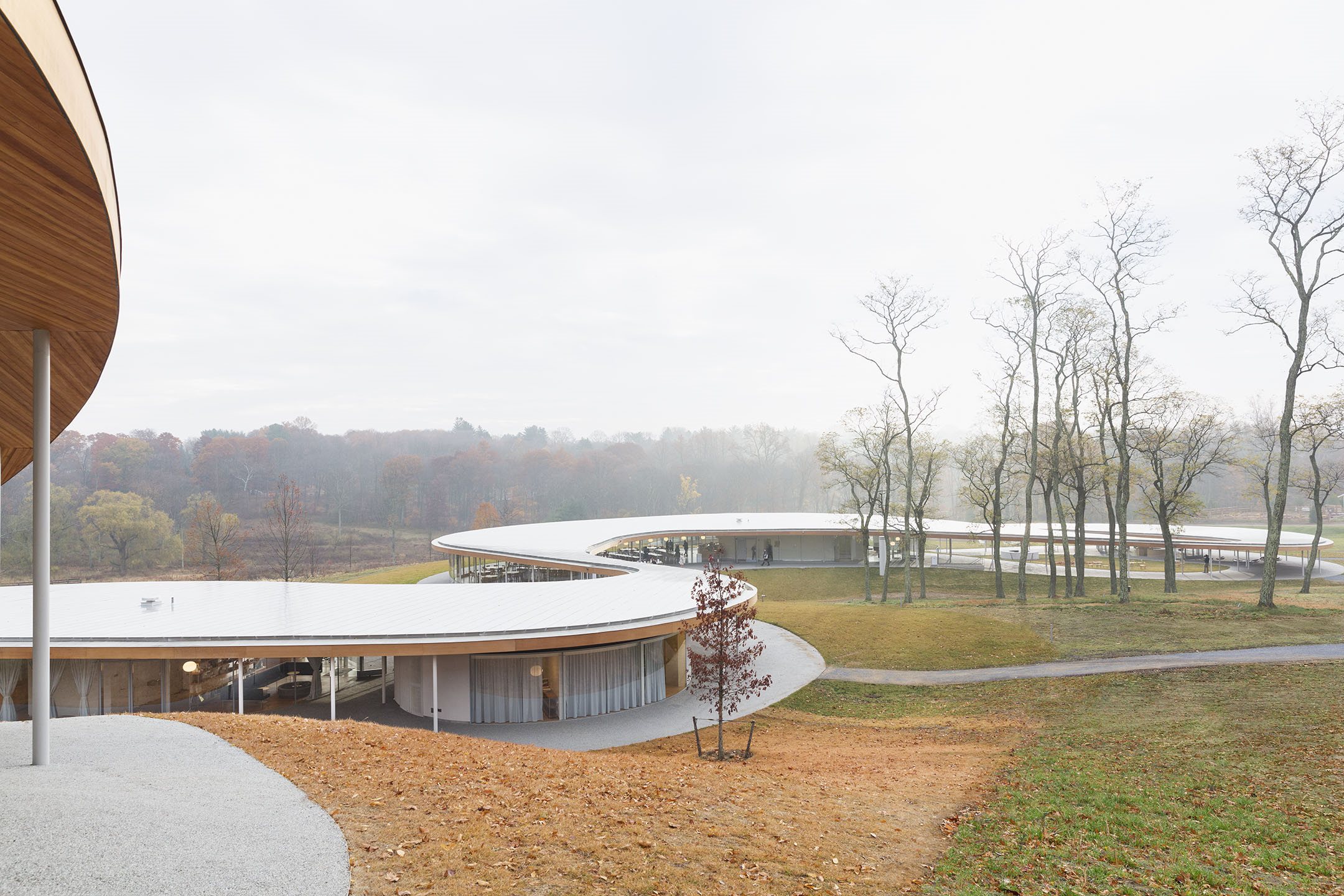 River building at Grace Farms in Connecticut, USA, by SANAA