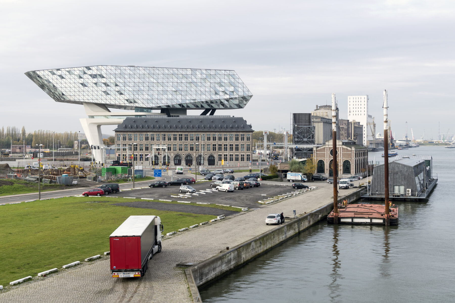 War of the worlds: Port House headquarters, Antwerp, Belgium by ZHA - The  Architectural Review