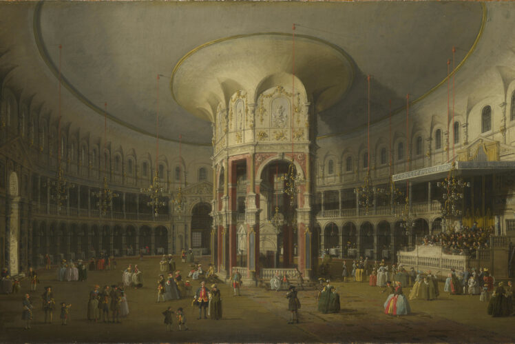 Canaletto ranelegh 1754