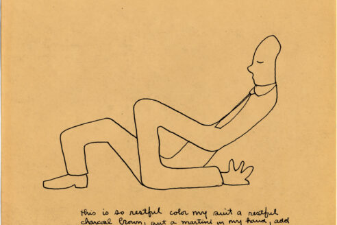 Long chair cartoon marcel breuer colouring book