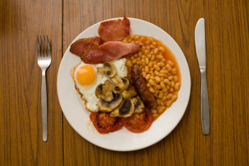 Greasy spoon full english