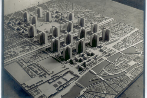 Le Corbusier's 1924 Plan Voisin for Paris