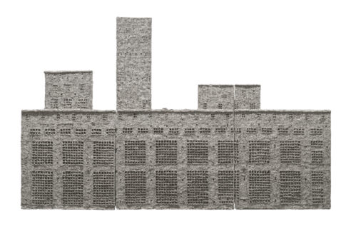 Alexander brodsky untitled 2014 unfired clay 98x150cm courtesy the artist and betts project