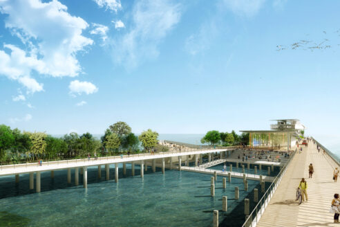 Pier looking east no lounge