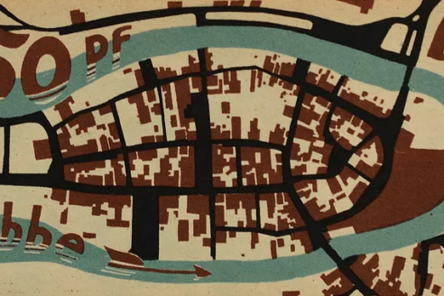 50 pfennig note 1921 wenzel hablik collectors item itzehoe plan folio architectural review