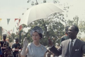 Queen elizabeth tamale ghana president kwame nkrumah architectural review index