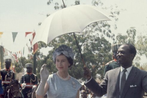 Queen elizabeth tamale ghana president kwame nkrumah architectural review index