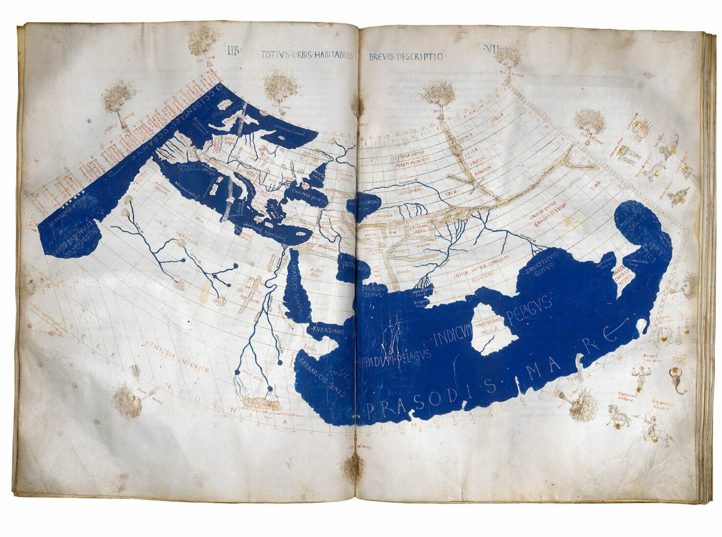 Ptolemy world map tourism architectural review