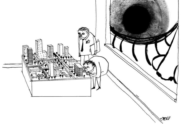 Edward steed the new yorker architectural review folio crop