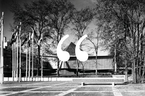 commonwealth institute gardens by sylvia crowe