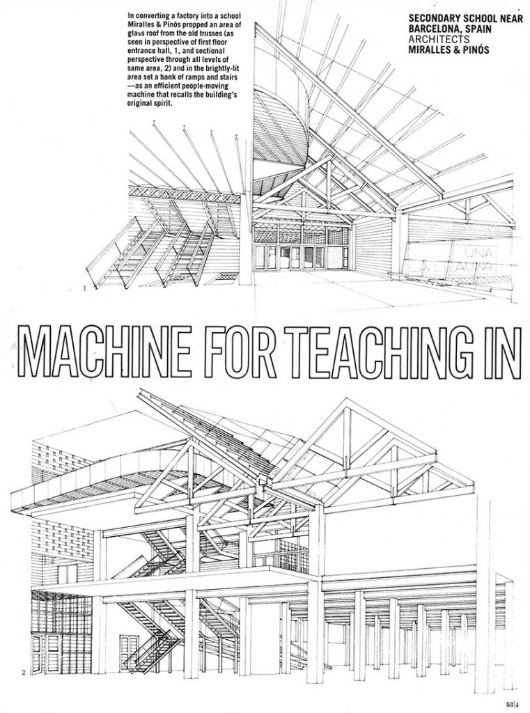 Enric Miralles (19552000) The Architectural Review