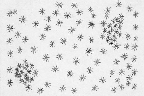 (Di)segnare il Tempo drawing by Chiara Camoni's grandmother