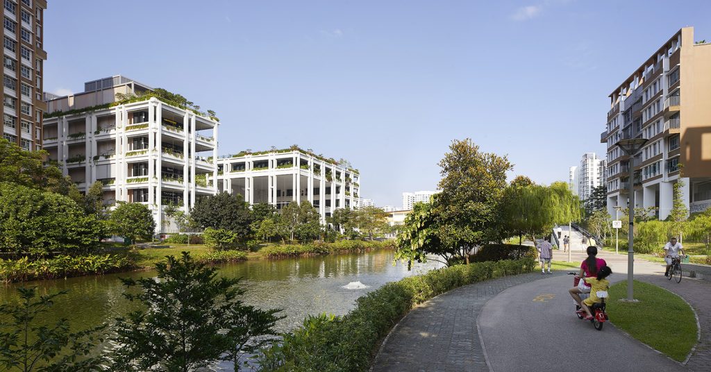 Oasis Terraces in Singapore by Serie Architects with Multiply