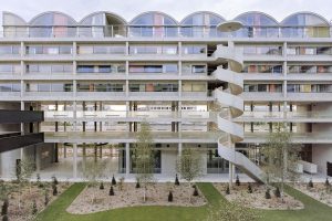Student housing in Paris Saclay by Bruther and Baukunst