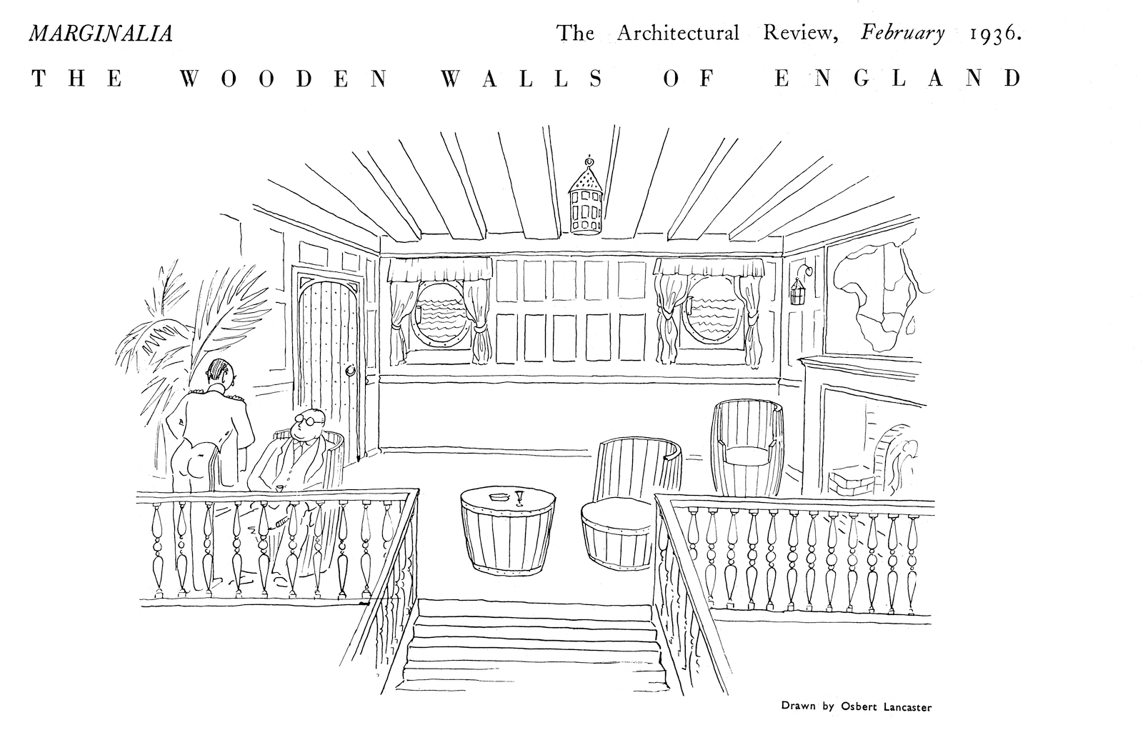 Empire timber ‘exotic woods’ in British interwar buildings Architectural Review
