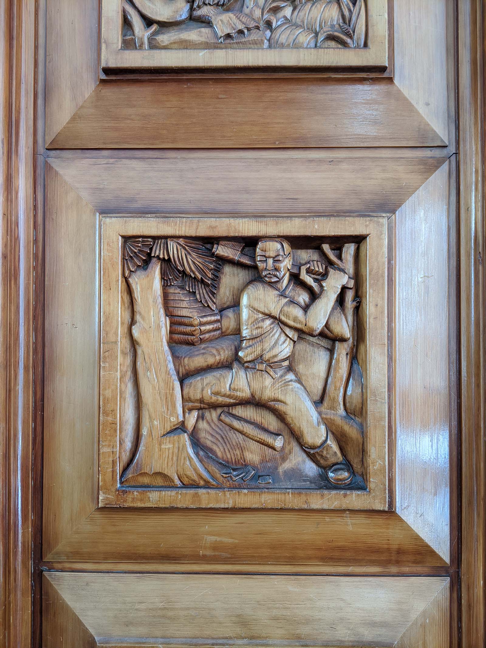 Empire timber ‘exotic woods’ in British interwar buildings Architectural Review