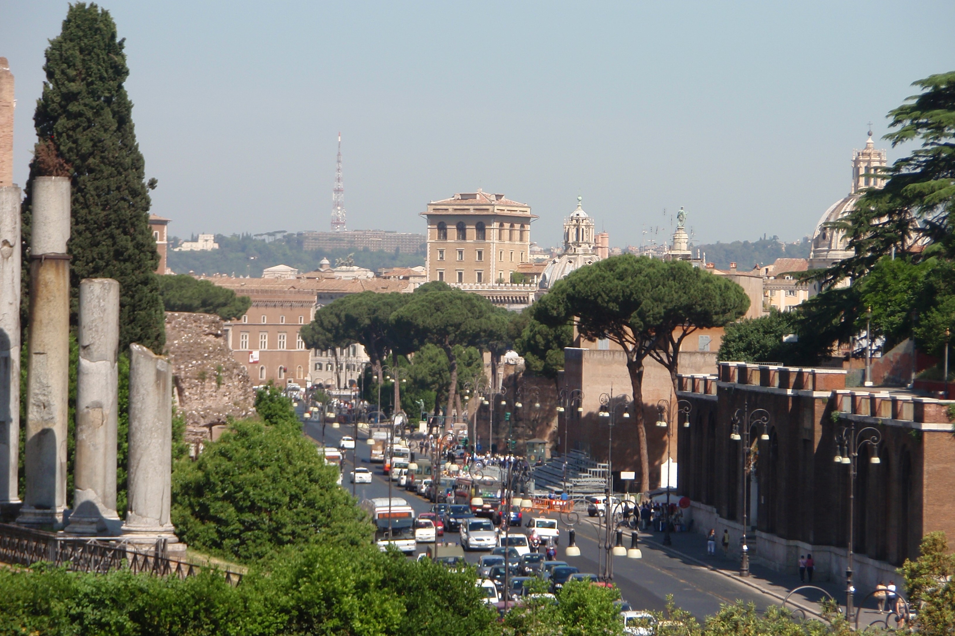 Imperial Way Rome Competition: Imperial Fora promenade, Rome - The Architectural Review