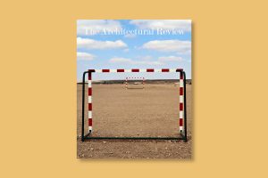 Cover image of AR June 2024: Sports on a yellow background with drop shadow